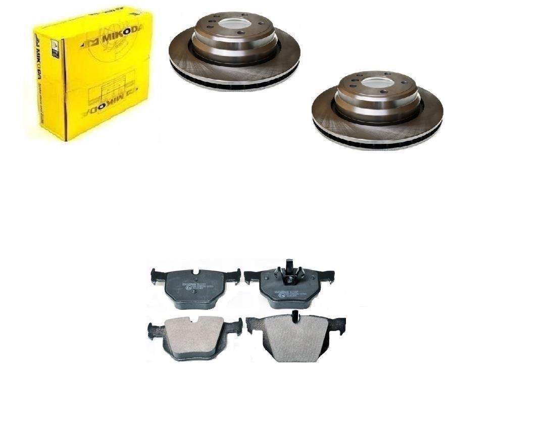 TARCZE KLOCKI BMW 5 E60 E61 6 E63 TYŁ 320MM KPL.
