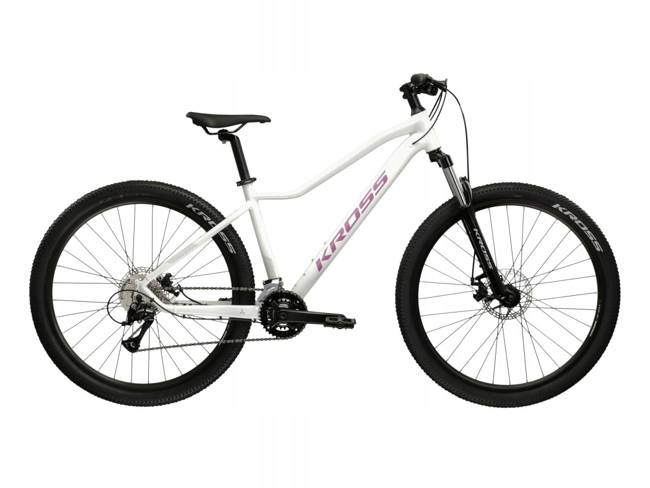 Rower Mtb Kross Lea 3.0 rama 17 cali koło 27,5 " Biały 2026