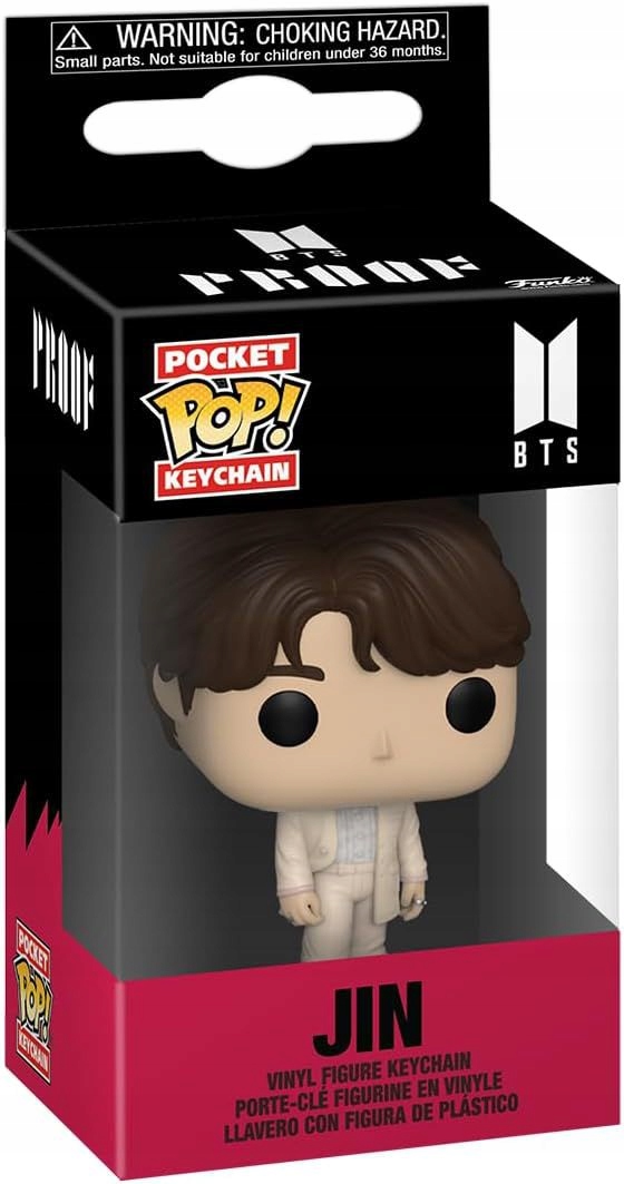 Funko Pocket Pop Bts Jin Vinyl Figure Keychain