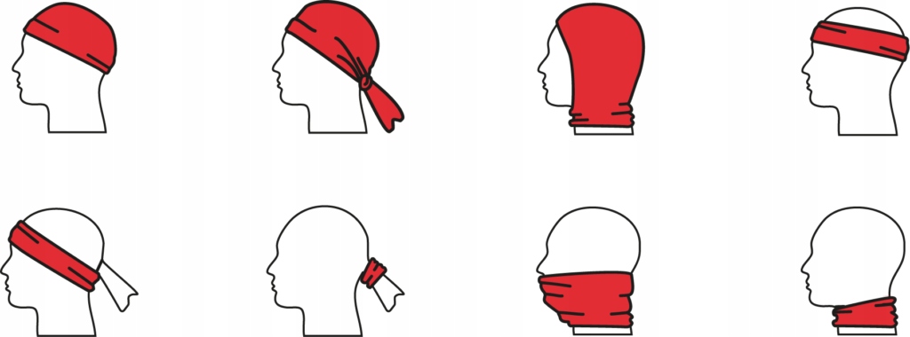 KOMIN WIELOFUNKCYJNY CHUSTA VIKING BANDANA Kolekcja REGULAR