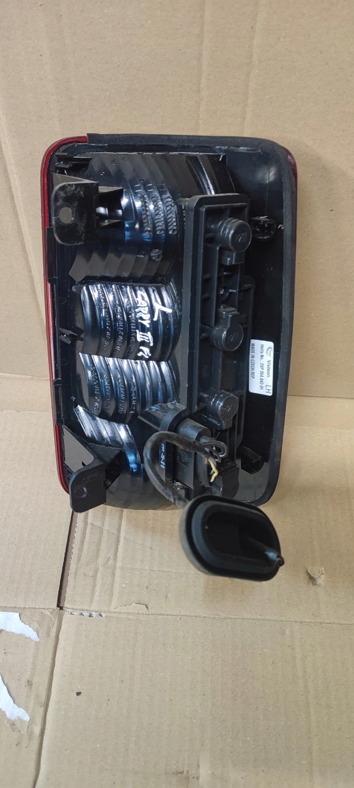 VW CADDY III LIFT 10-15r. light rear part rear left complete LADNA