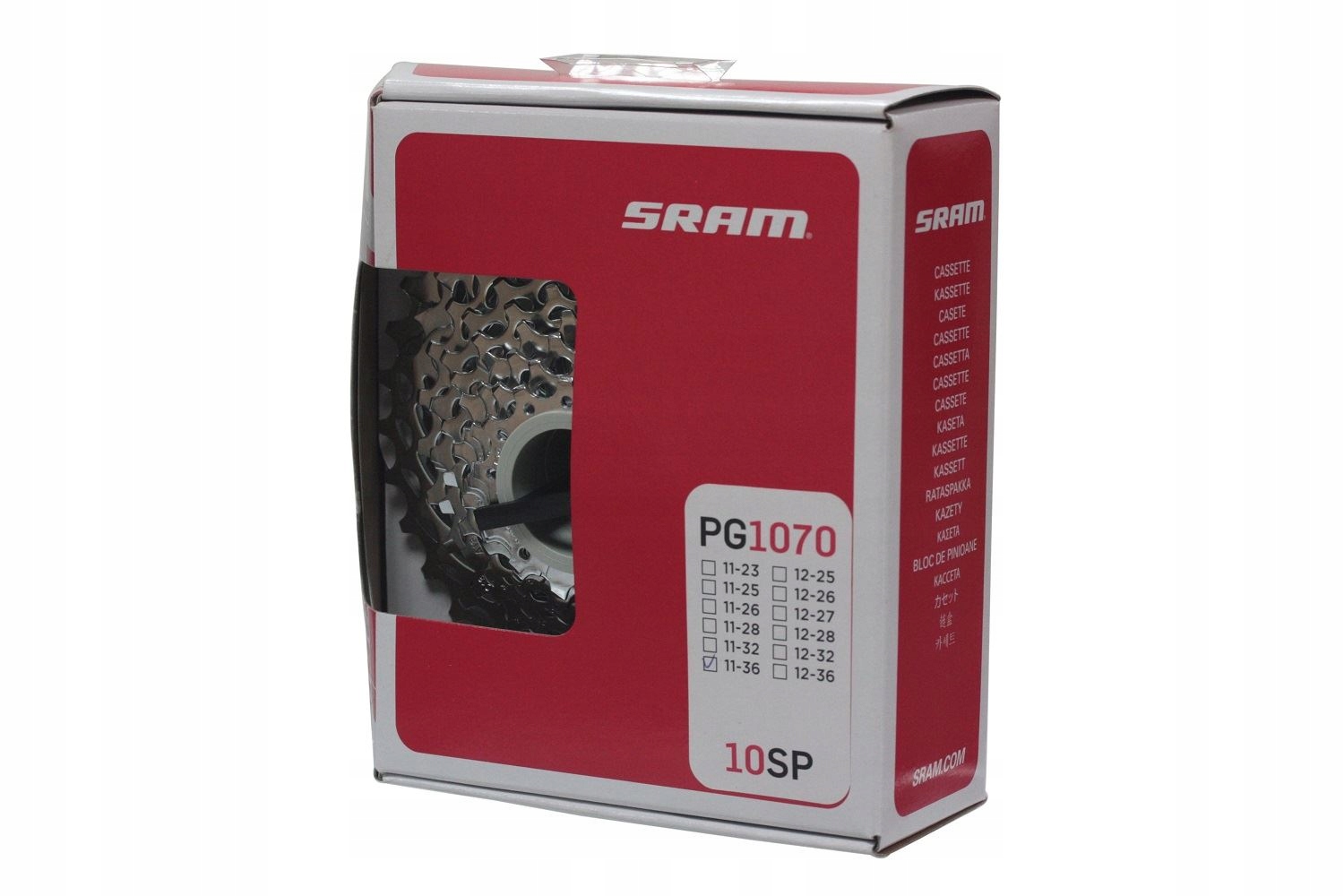 Kaseta Sram Force PG-1070 10 rzędów