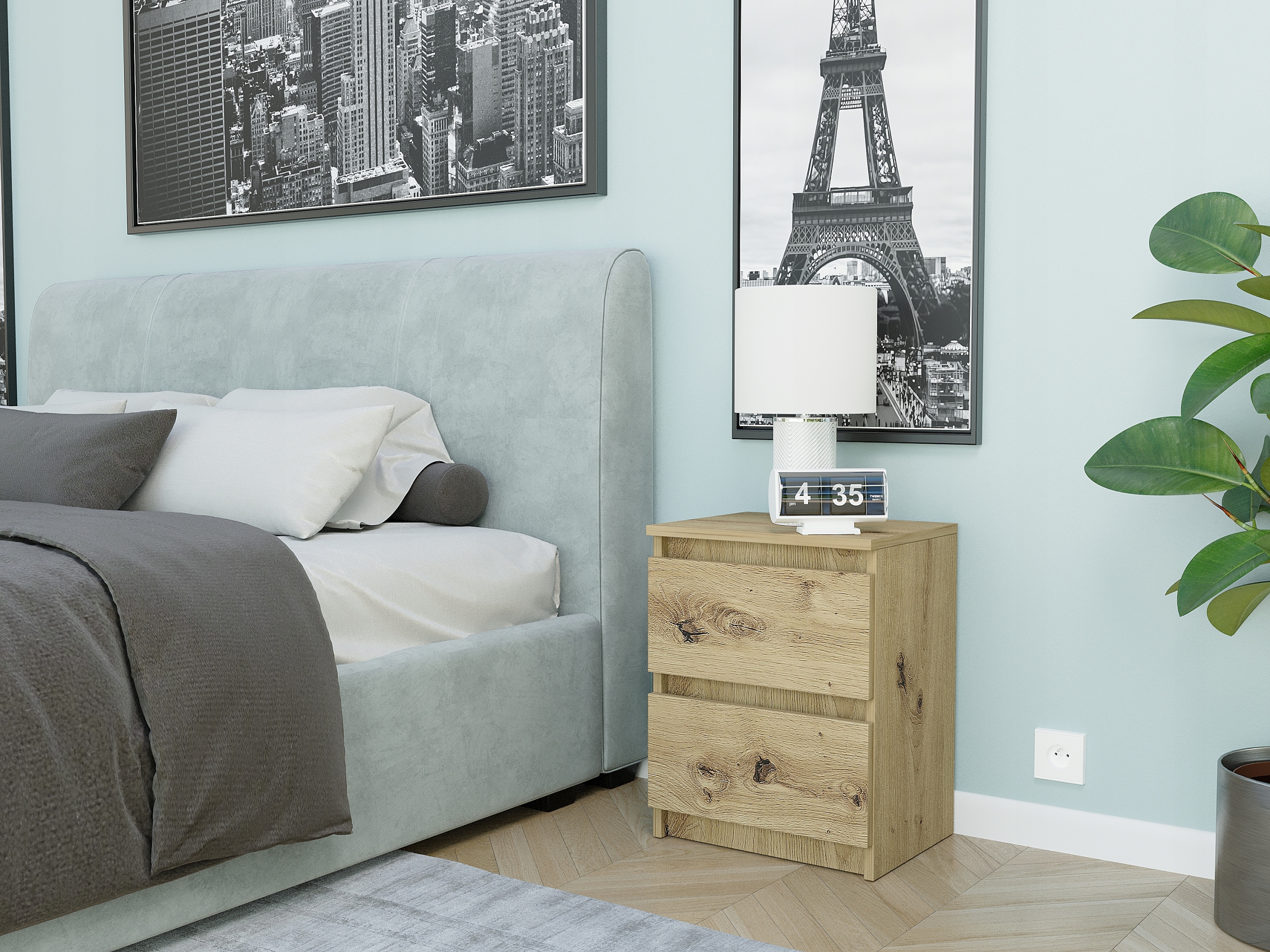 Szafka nocna komoda stolik 40cm R-2 ARTISAN