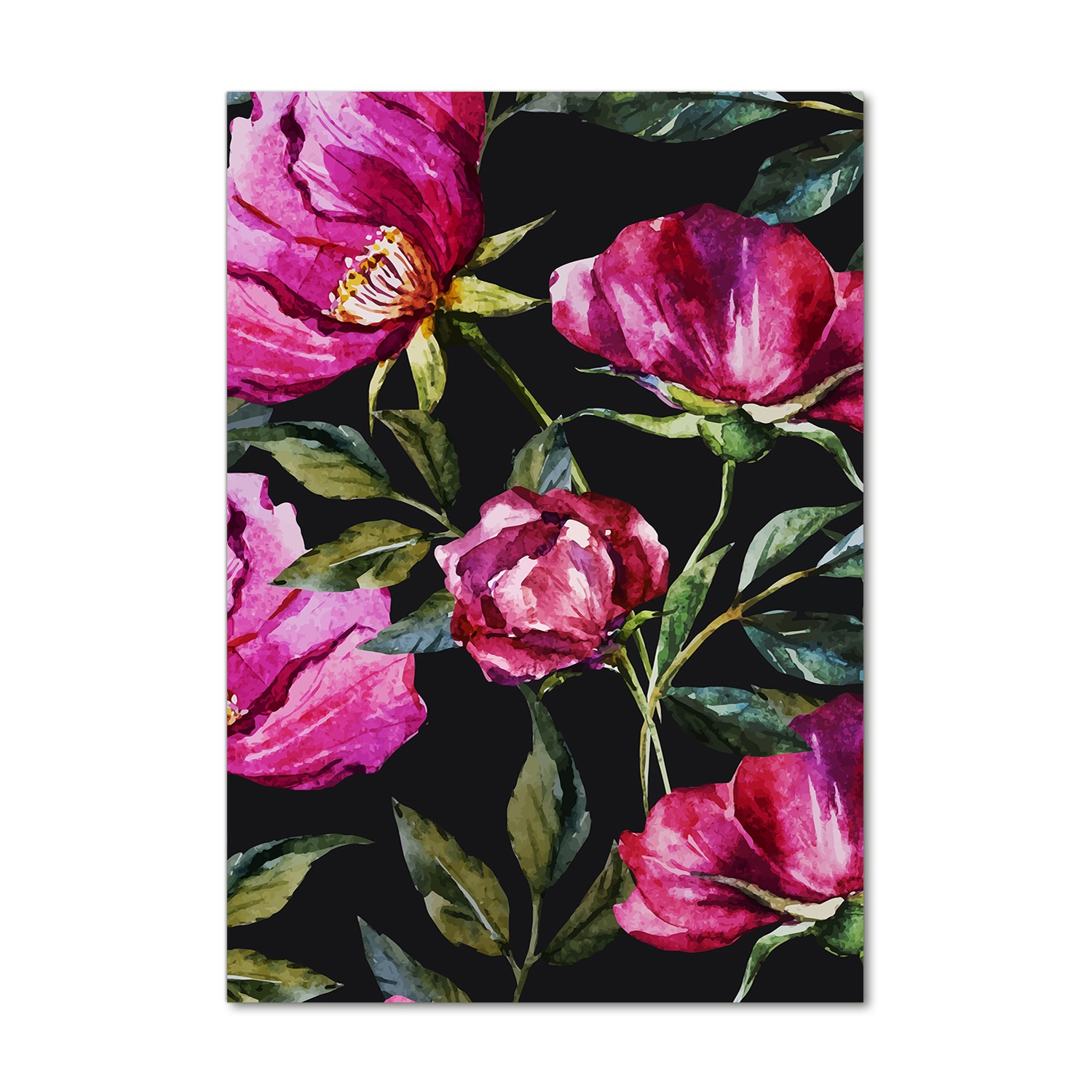 

Nowoczesny foto obraz na ścianę Maki 70x100 cm