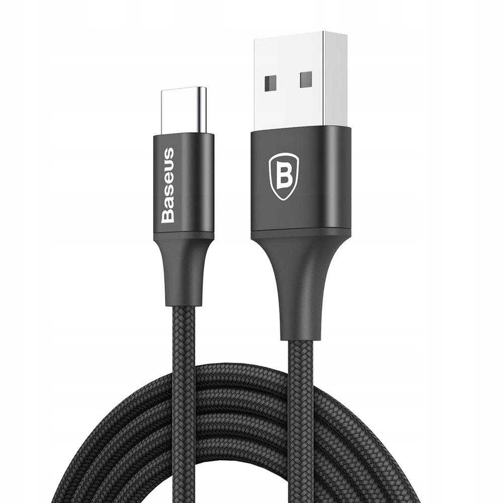 

Baseus Rapid Kabel Usb / Usb Typ C W Oplocie 2A 2M