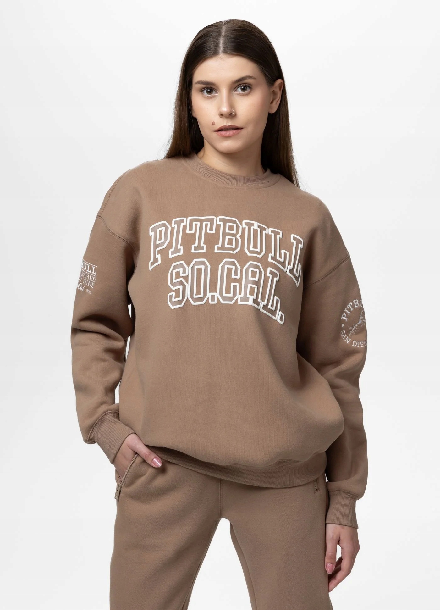 Dámská mikina Mikina Pit Bull Fiora Bez Kapuce Crewneck M