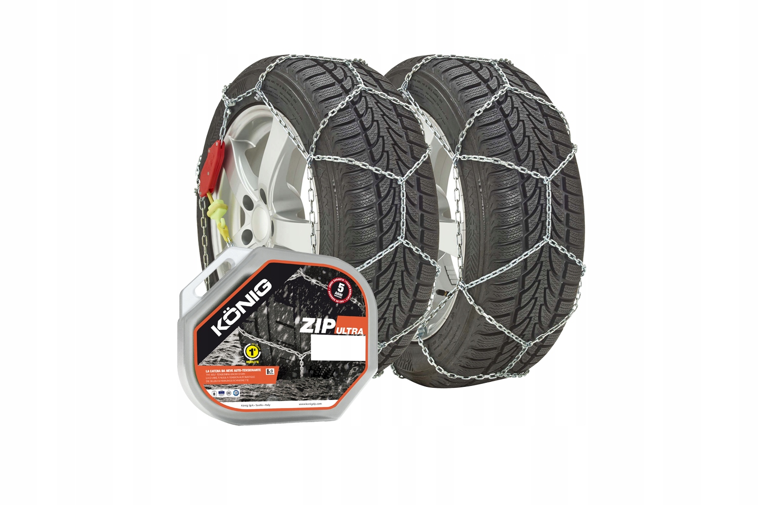 Zimné snehové reťaze na sneh Onorm 9 mm 185/65 195/60 R15