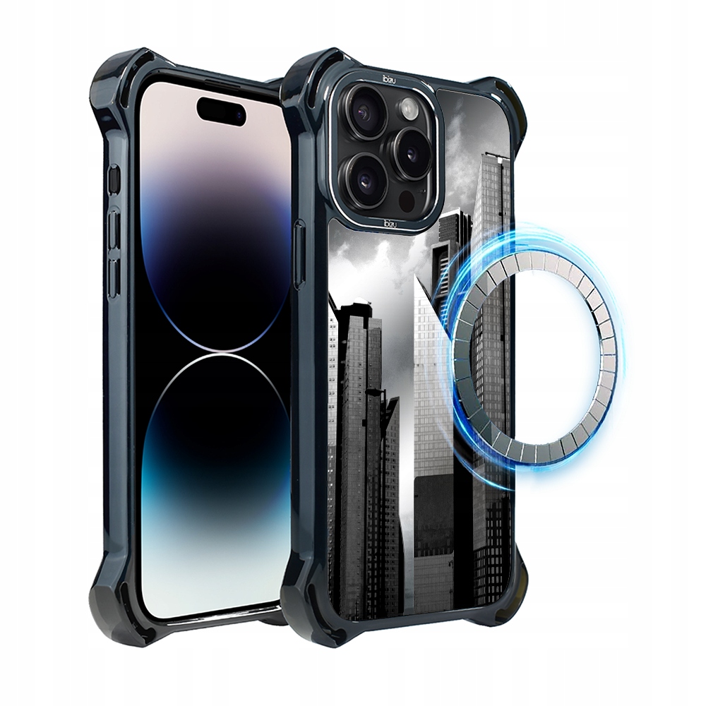 Pouzdro pro iPhone 14 Pro Max Ibizu DropGuard Ultra s MagSafe, Manhattan