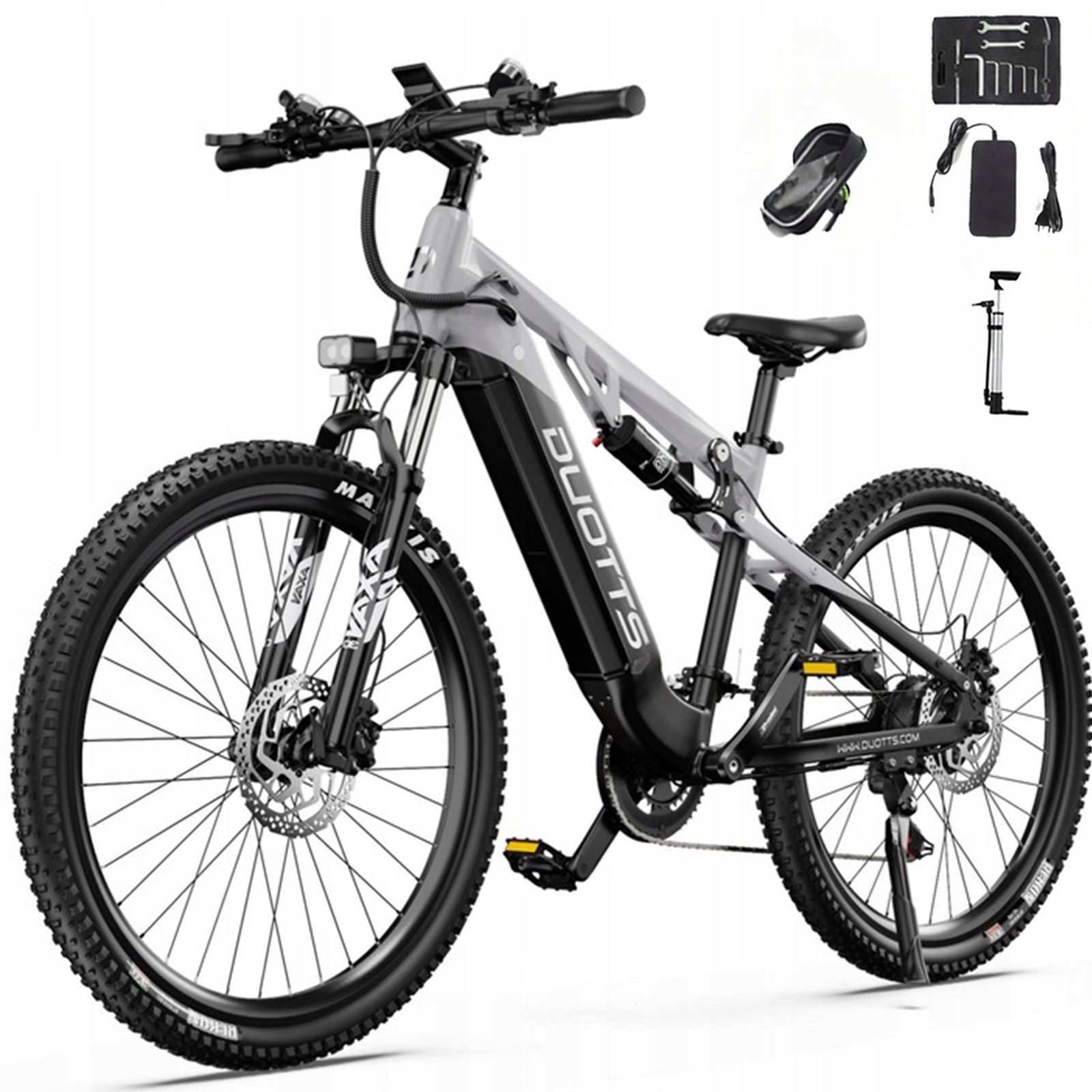 27,5" Elektrické kolo Duotts E29 Bafang 720W 13,5AH 40 km/h s torzním senzorem