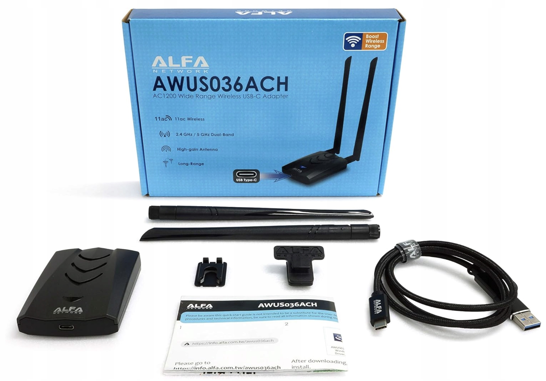 Karta sieciowa zewnętrzna Alfa