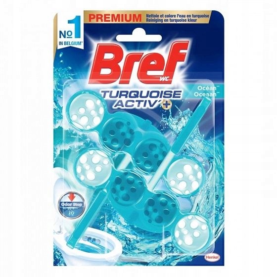 

Bref Duo Turquoise Activ barwiący wodę 2X50G