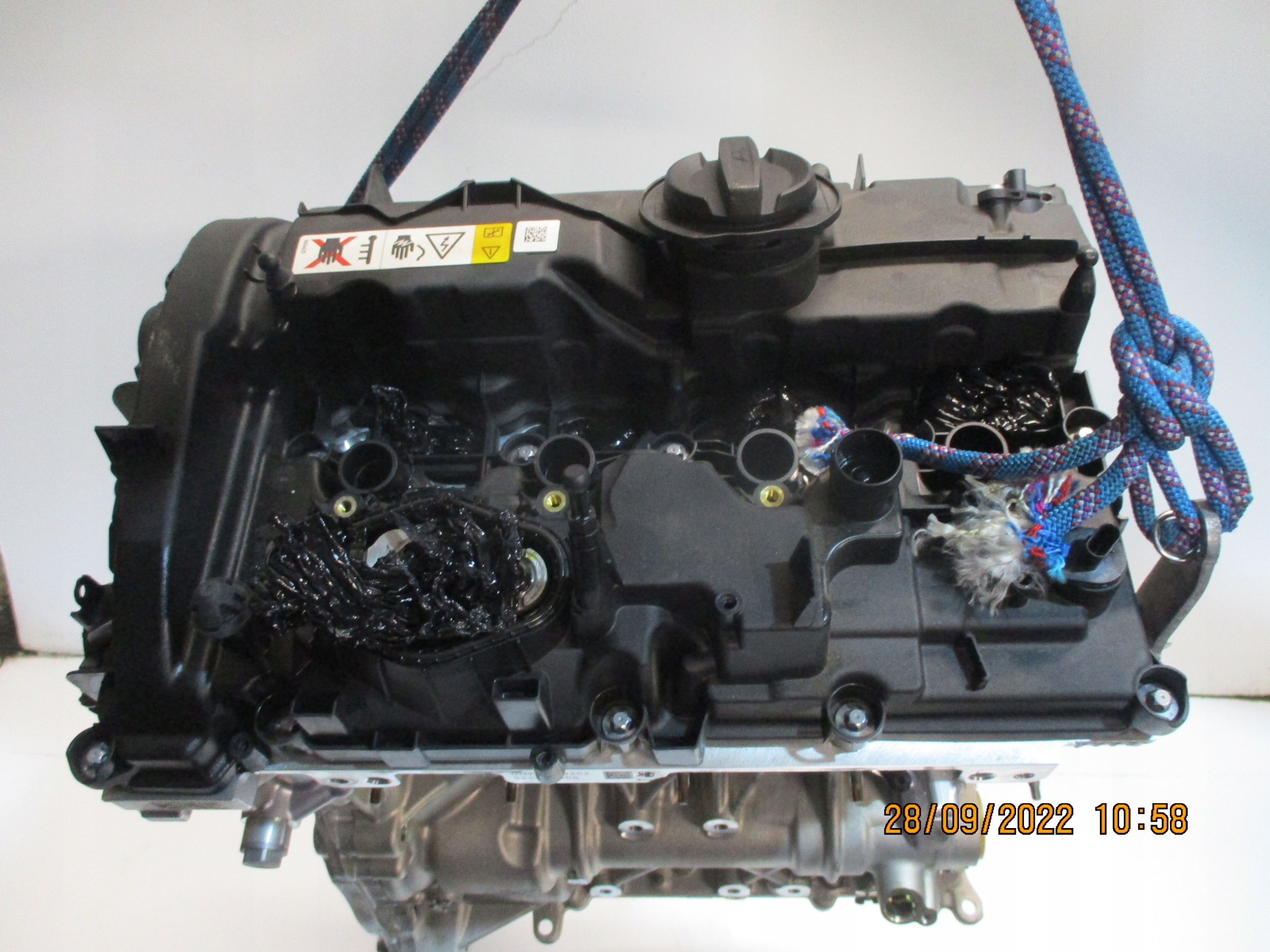 engine motor BMW Z4 G29 2.0 IT B48B20B pillar