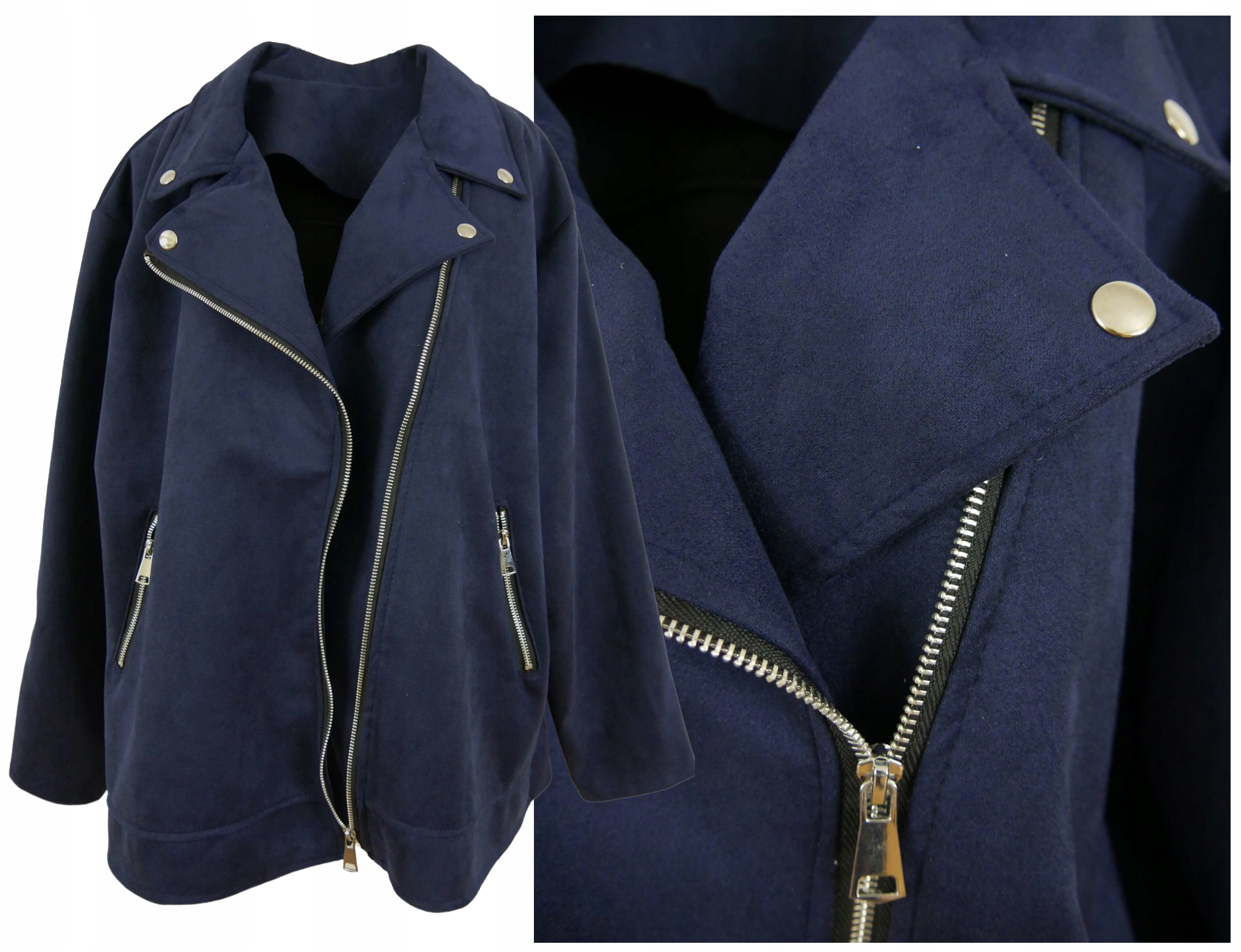 Odważne letnie klapy zamki kieszenie ok. 140cm biodra 56/58 #lendd#