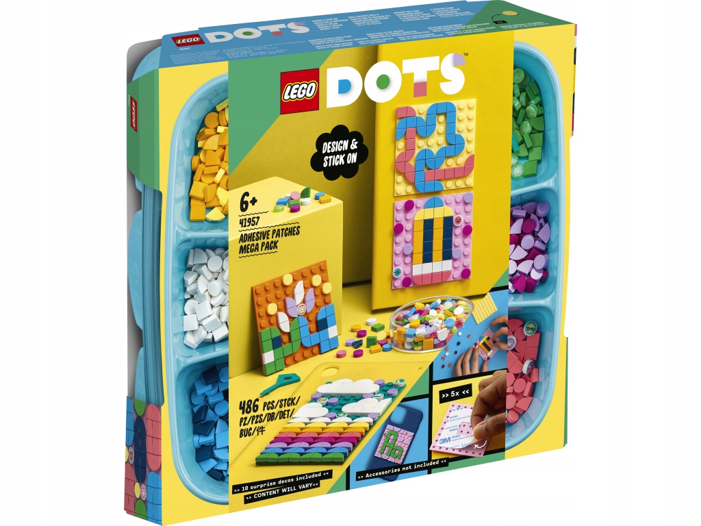 Lego 41957 Dots sada samolepek