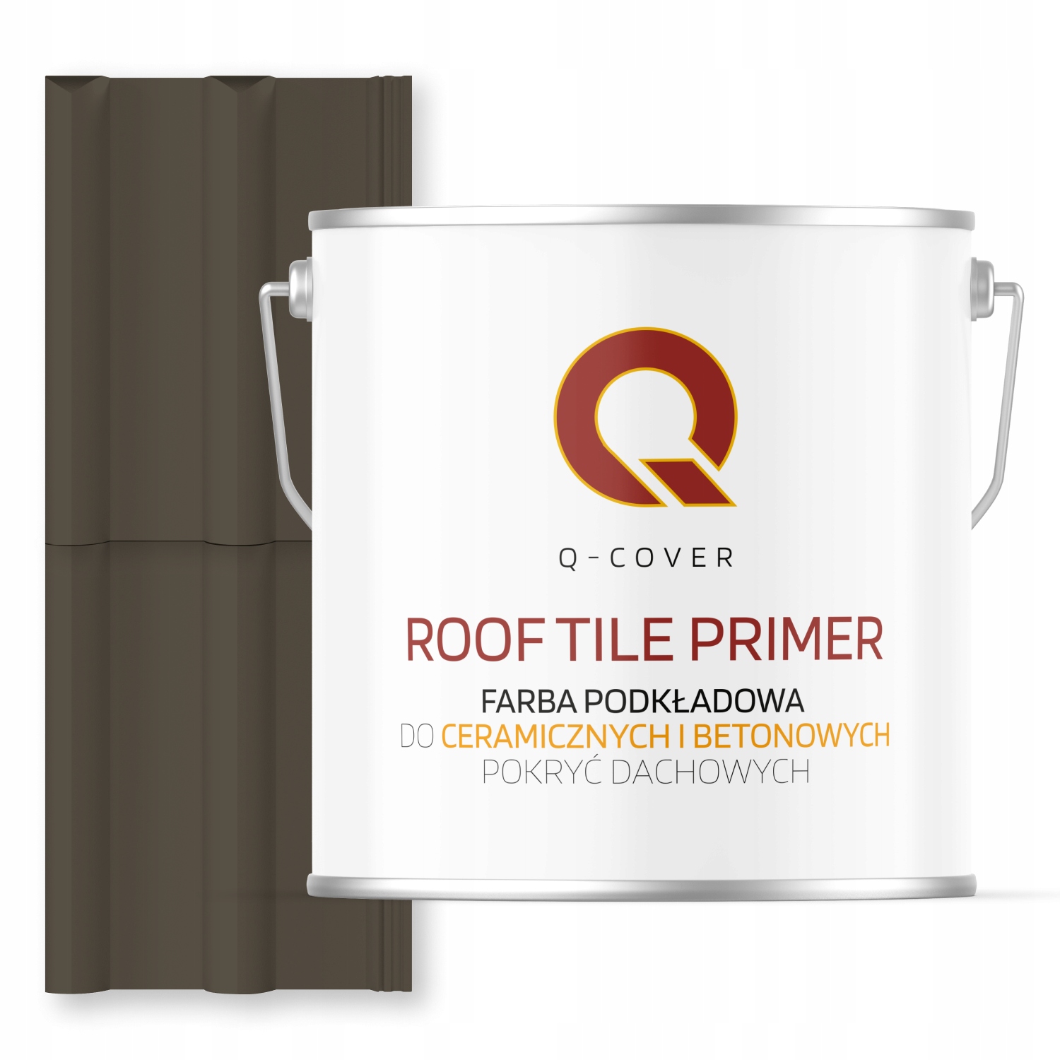 Podkladová Farba Na Keramickú Strechu Sivá Hnedá Ral 7013 Mat 5 L
