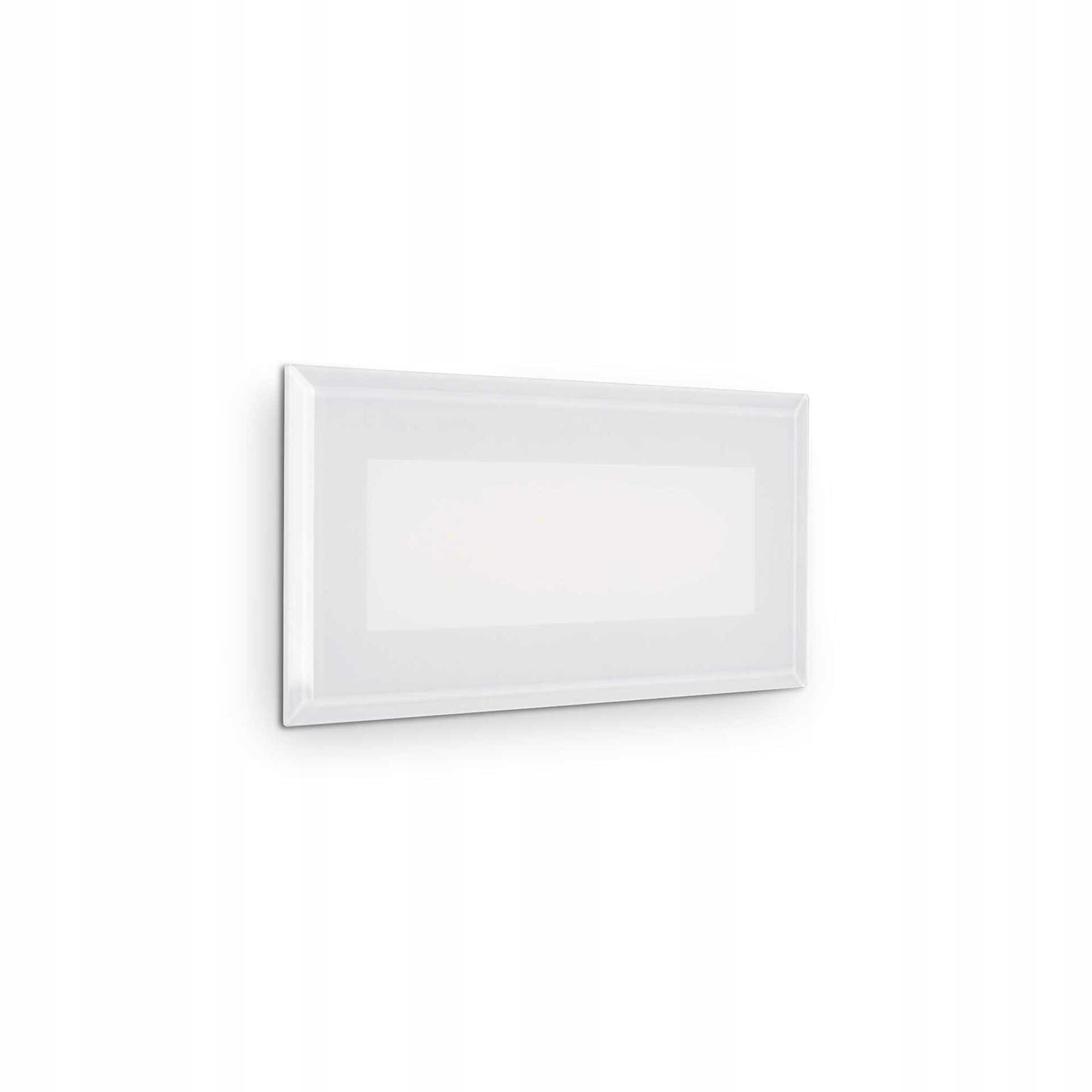 Vonkajšie zápustné svietidlo Ideal Lux 8W 1170lm 3000K IP65 biele