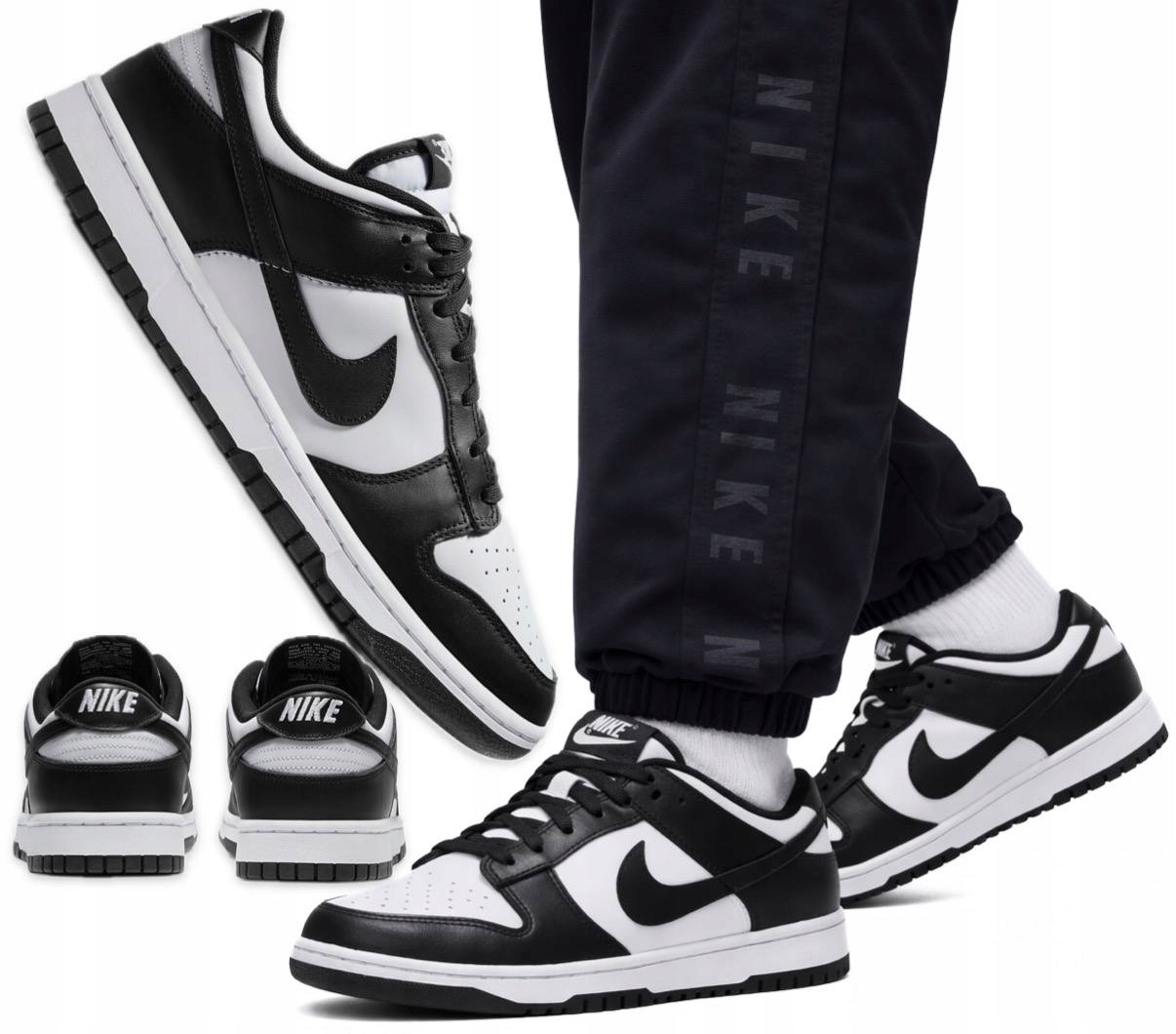 Pánské boty Nike Dunk sportovní Pohodlné Kožené Tenisky pro každodenní nošení 44