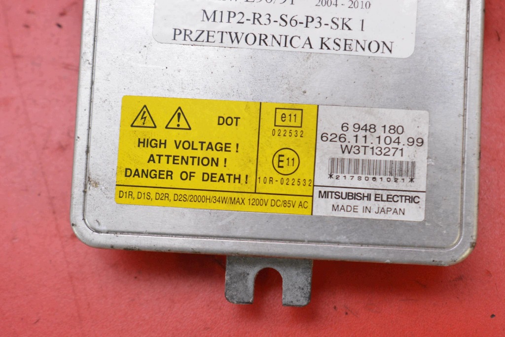 control unit XENON KSENON 6948180 W3T13271 BMW E90 E91 04-10