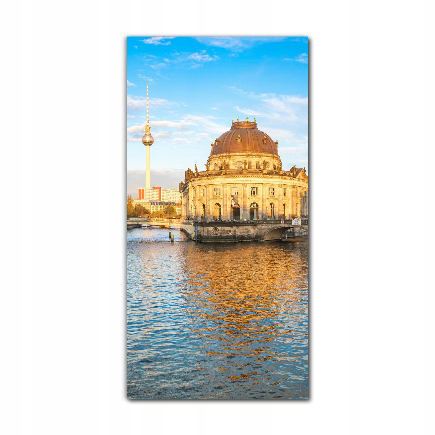 

Foto-obraz szklany do salonu 60x120 Miasto Berlin