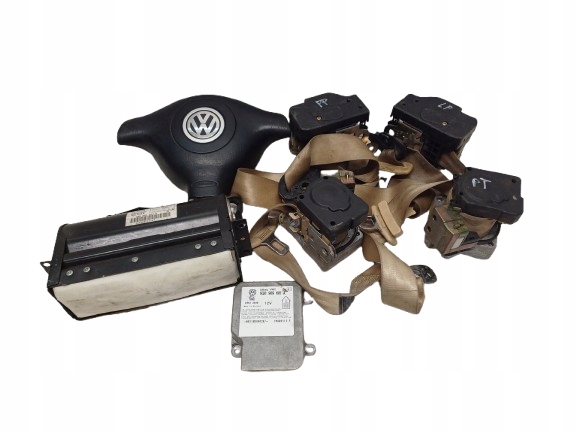 VW PASSAT B5 96- ZESTAW AIRBAG 6Q0909601A 3B0880204A