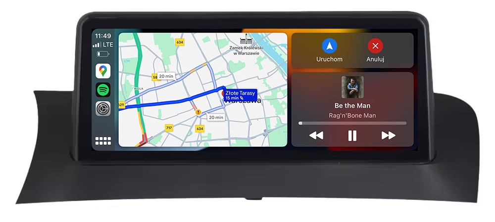 Bmw X3 F25 X4 F26 Radio Nawigacja Android Carplay 8/128 Snapdragon Nbt
