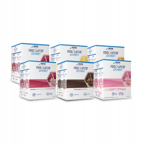 Nestle Resource Protein mix smaków 24 x 200 ml