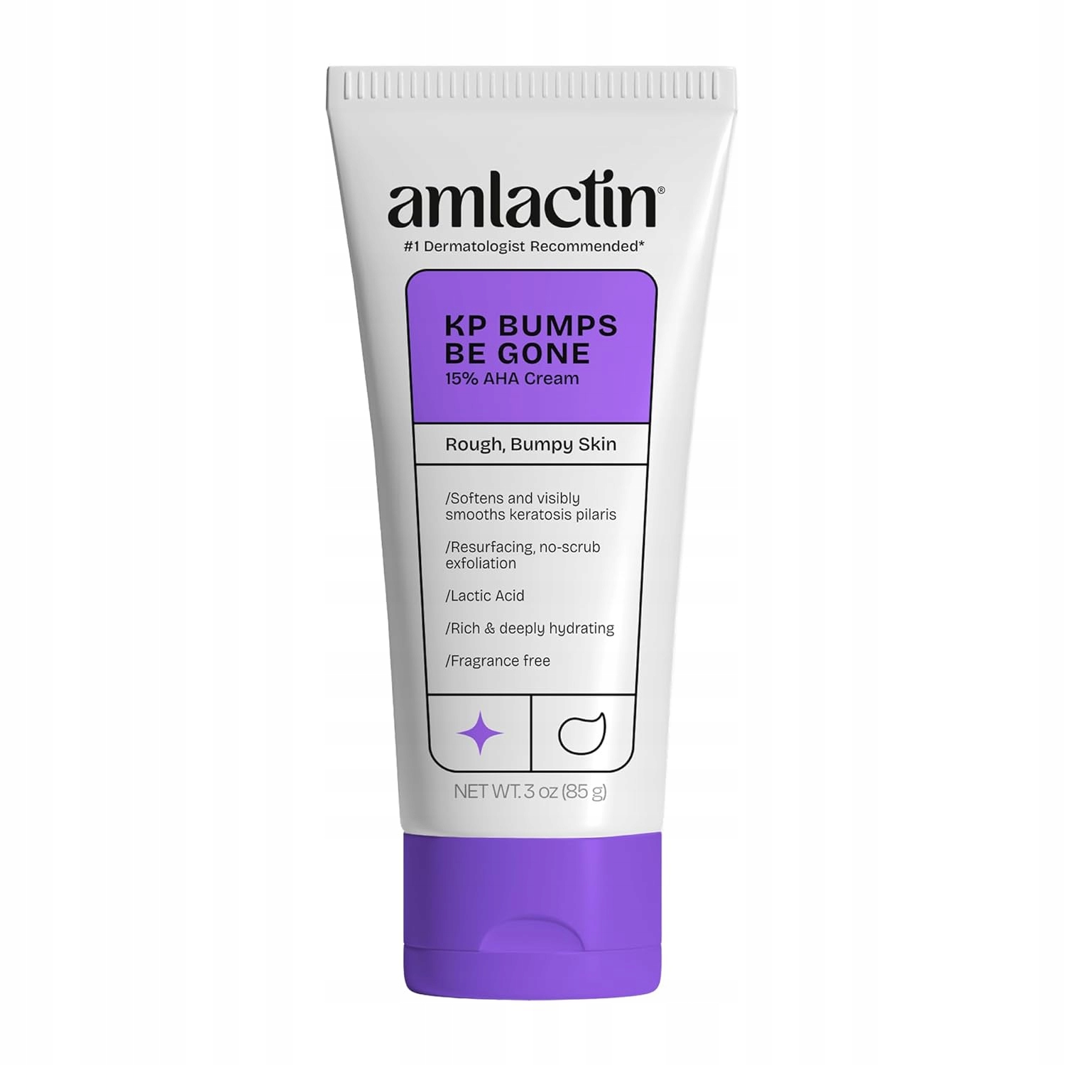 AmLactin Kp Bumps Be Gone 15% Mléčná kyselina Aha – krém na husí kůži 85 g