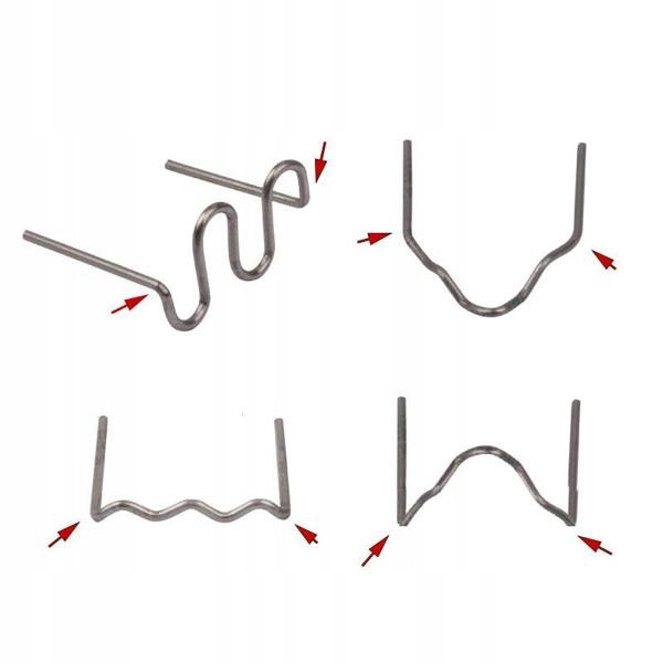 Zszywki do plastiku falista 0.8mm Zgrzewarki 100 szt Marka inny