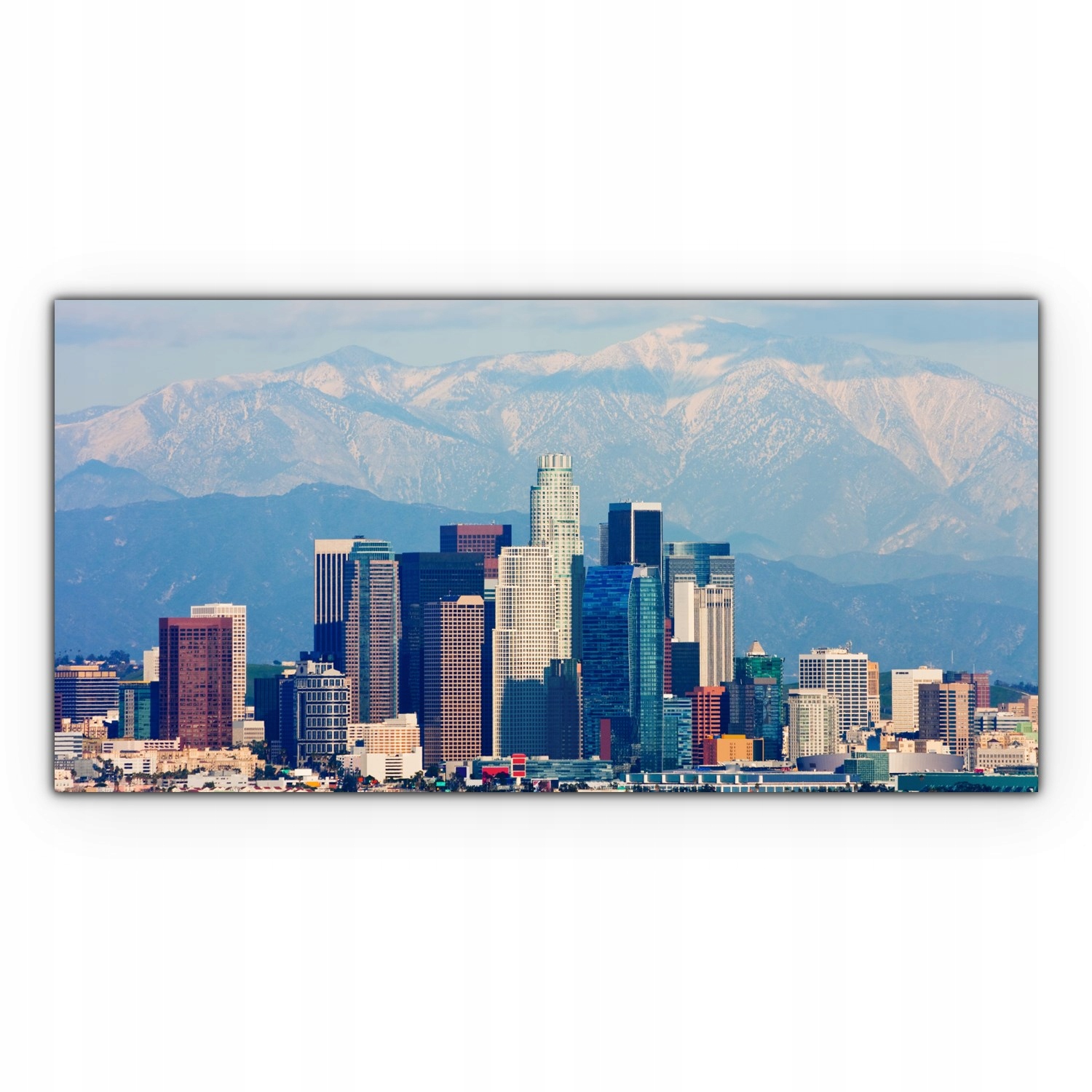 

Obraz płótno canvas 140x70 Góry Miasto Krajobraz