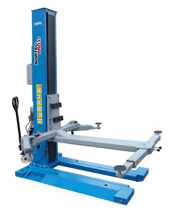 Podnośnik jednokolumnowy PJ2500M 2500kg NortecPro Marka Nortec