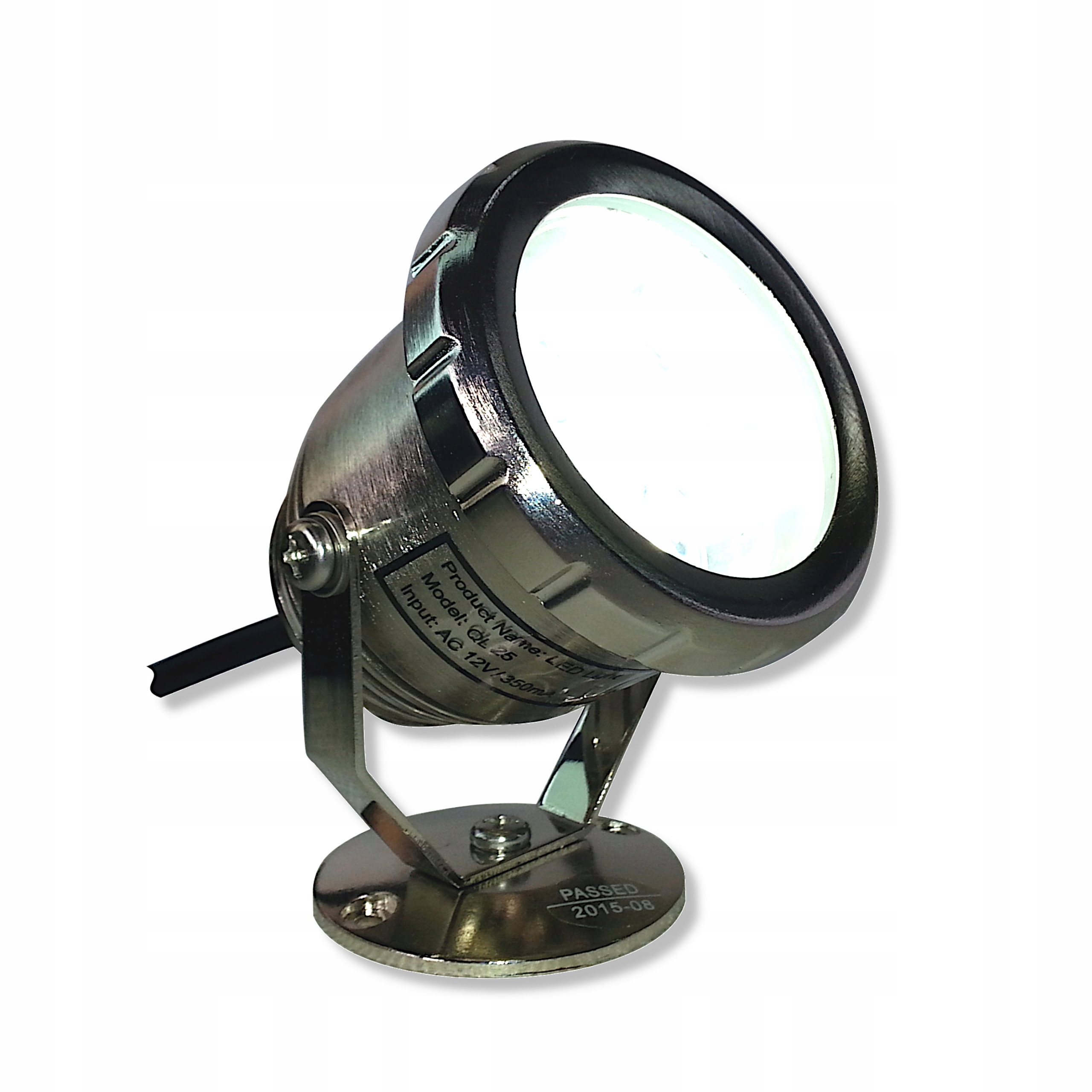 LAMPA LED - REFLEKTOR ZE STALI QL 25 3W BIAŁY