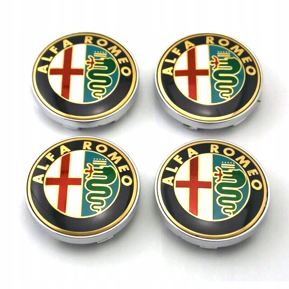 

Alfa Romeo Dekielek Dekielki Kapsle Dekiel 60MM 4X