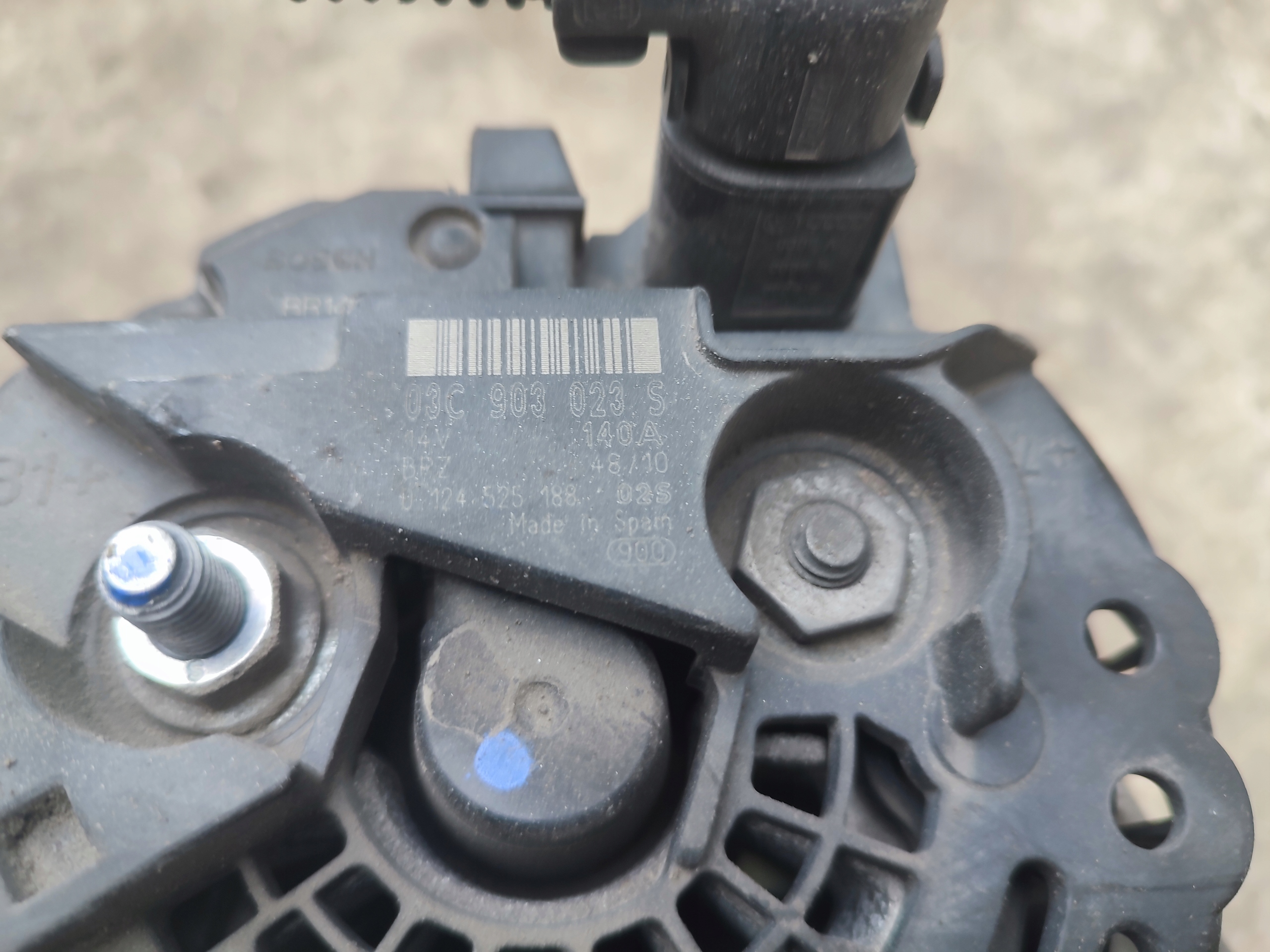 ALTERNATOR VW SKODA SEAT AUDI 03C903023S