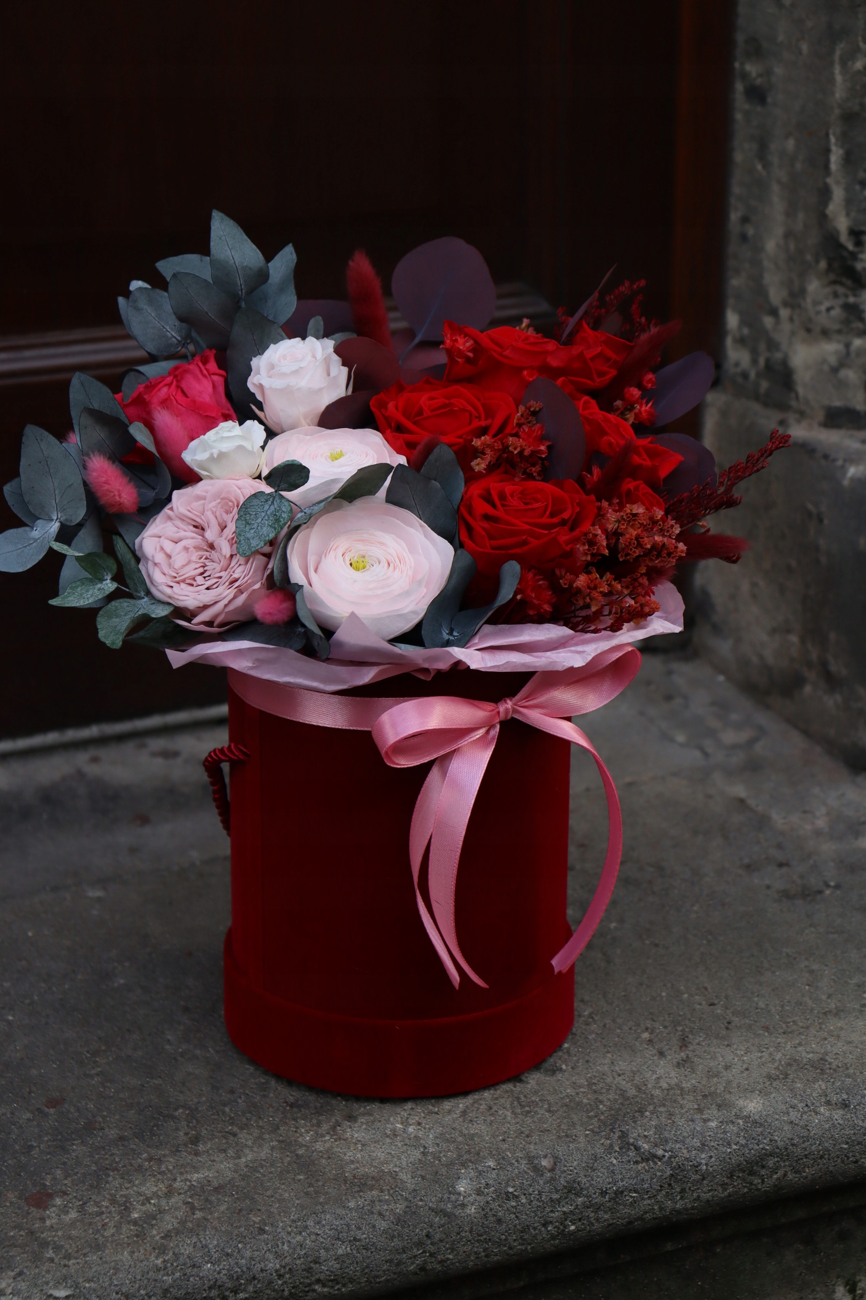 Flowerbox Premium, darček na Deň sv. Valentína, darček na Deň žien, narodeniny