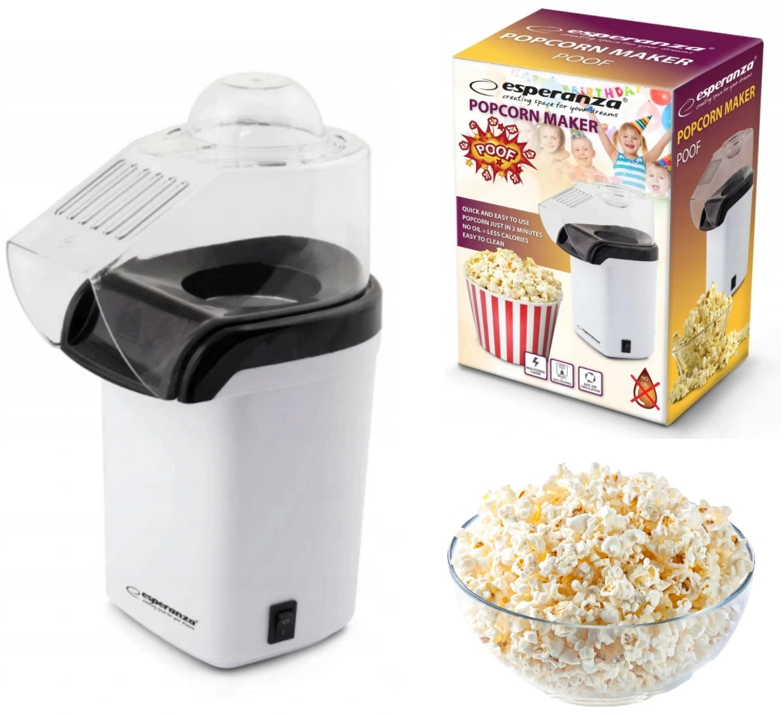 

Maszyna Do Robienia Popcornu Beztłuszczowa 1200w