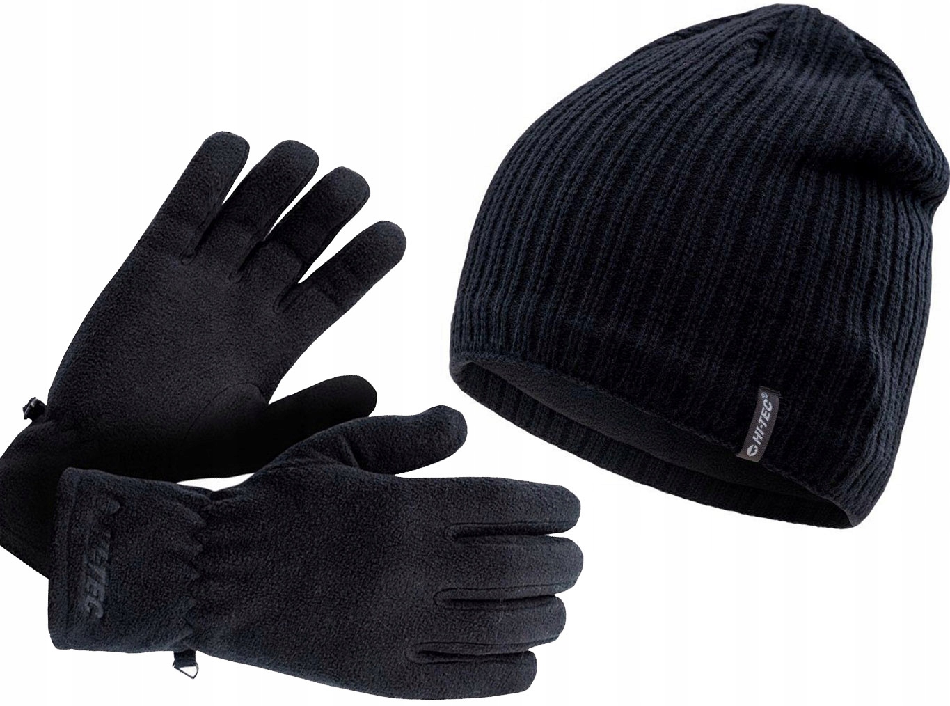 CZAPKA MĘSKA ZIMOWA RĘKAWICZKI RAMIR bk SALMO 2w1