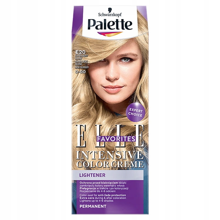 

Palette Farba E20 superjasny blond 0-00