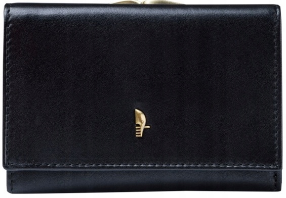 PU47 damski portfel Puccini skórzany na zamek w pudełku