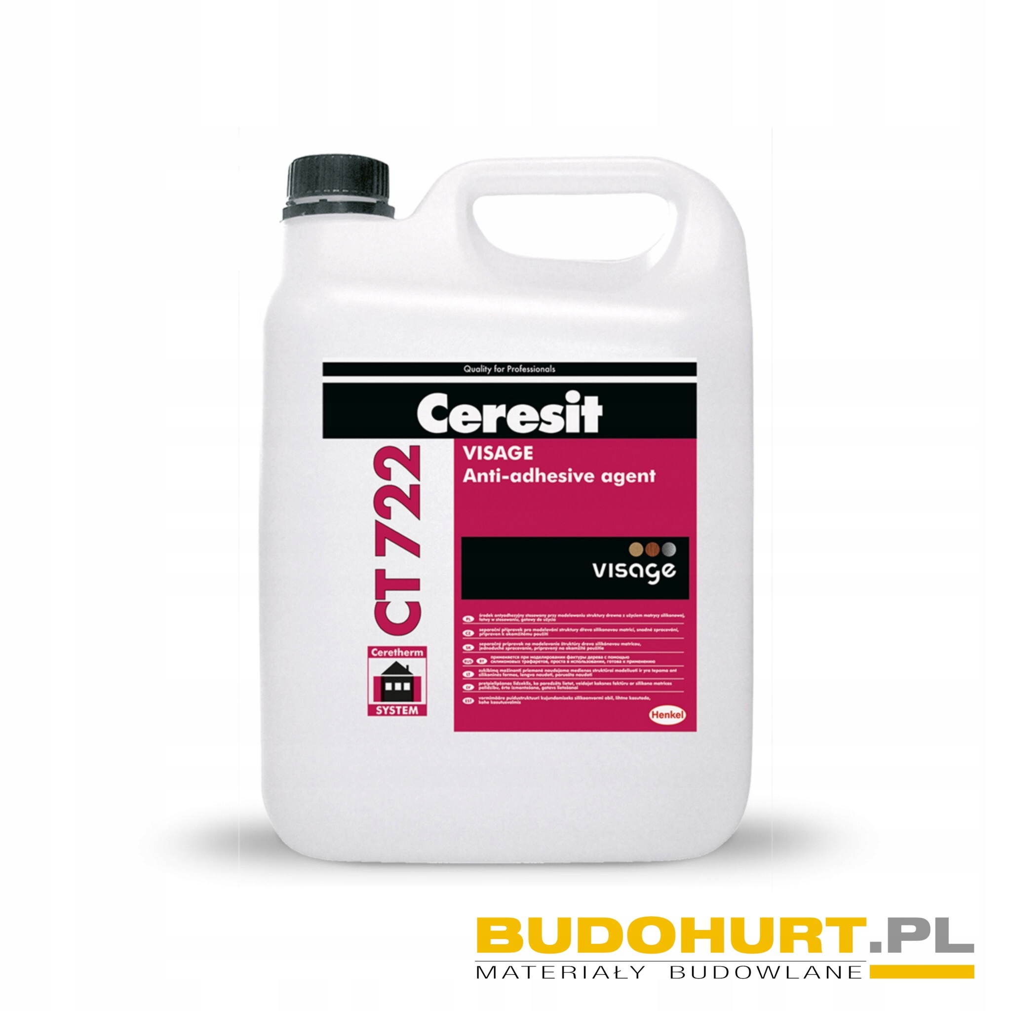 Ceresit CT722 Visage antiadhézny prostriedok na dosku 5 l