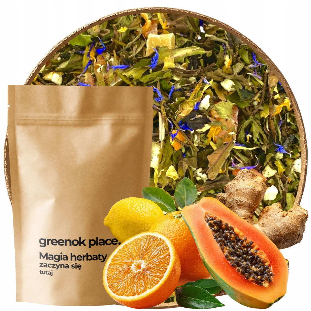 Levně Čaj bílý Jemný Dotyk 500 g pai tan zázvor citron pomeranč