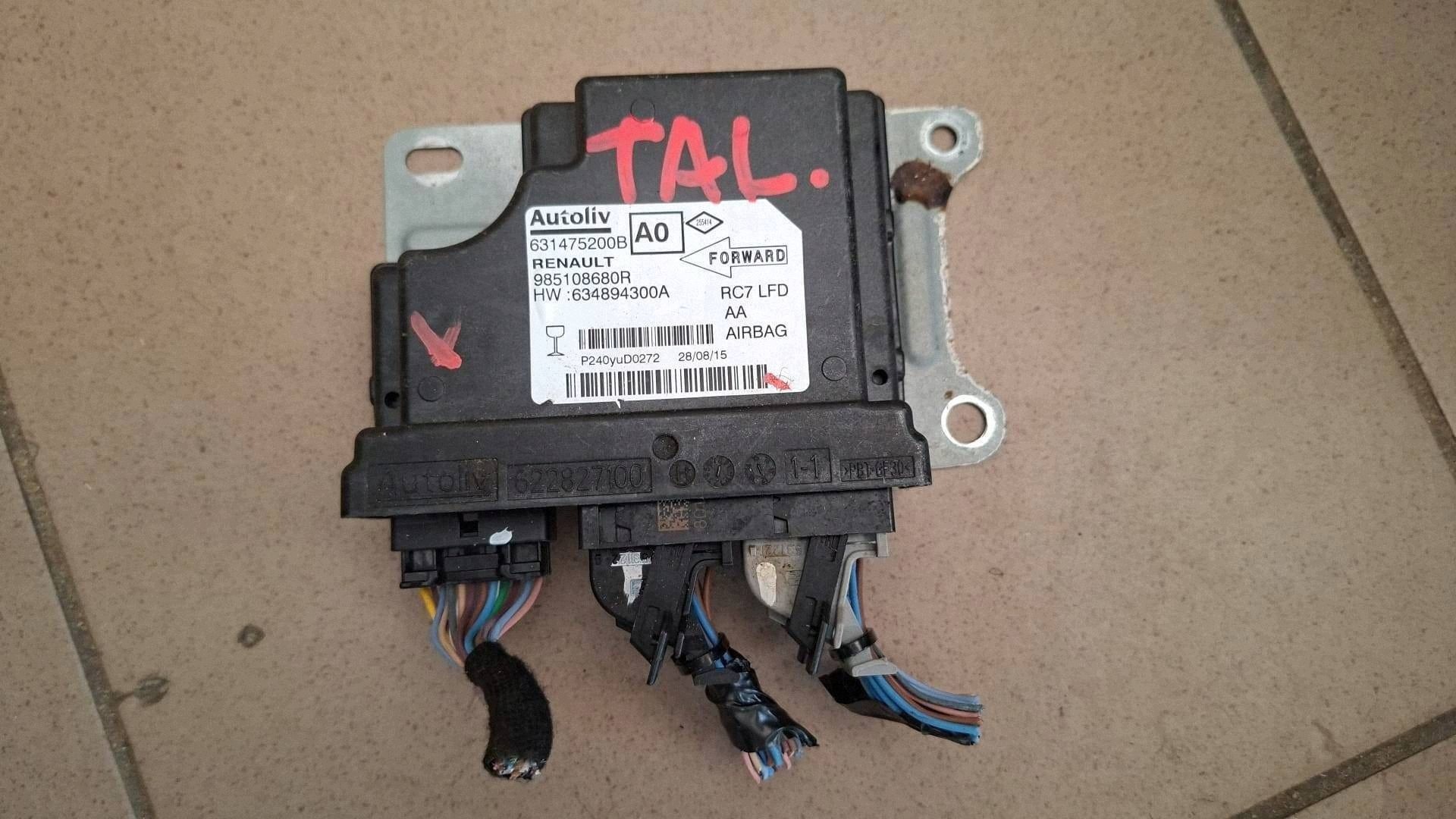 unité de commande électronique uce airbag Renault Talisman 985108680R