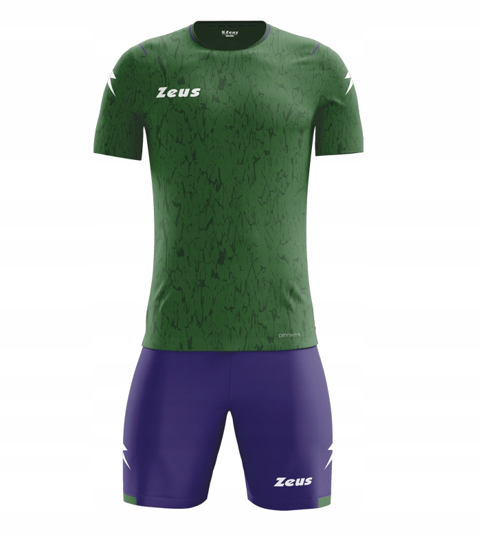 Komplet Piłkarski Sportowy Zeus Hero Verde Viola r.L/XL