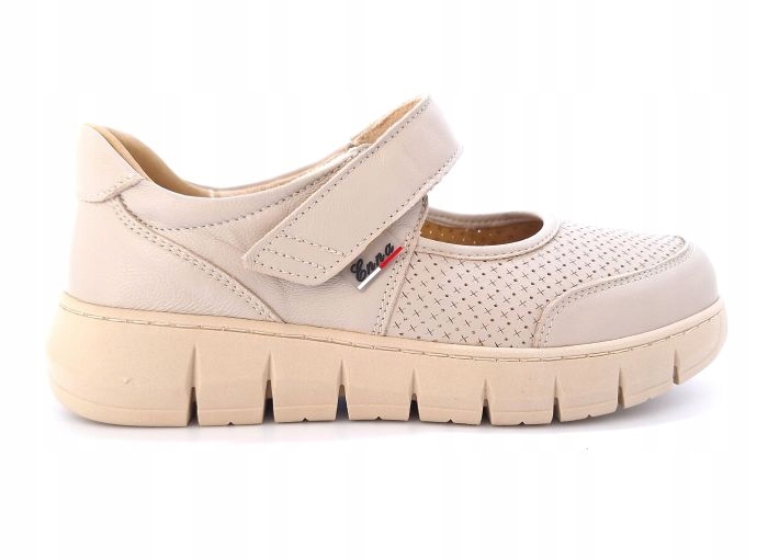 Dámské polobotky preventivní kůže tuhost H béžové Enna 5016/03K/P r38