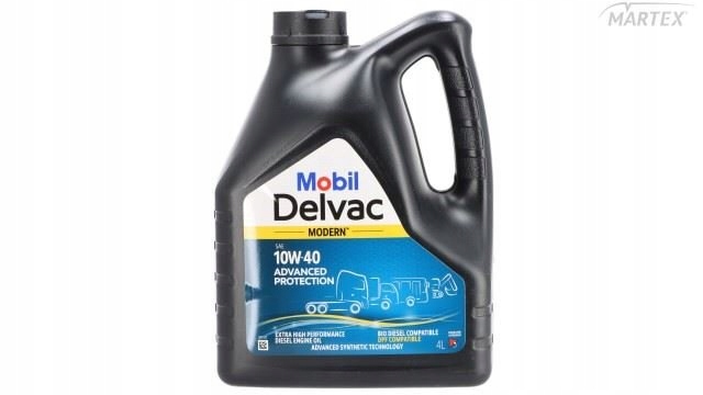 Olej Mobil Delvac M 10W40 Adv Pro 4L Low Saps; Acea E4,E6,E7,E9; Api CH-4,C