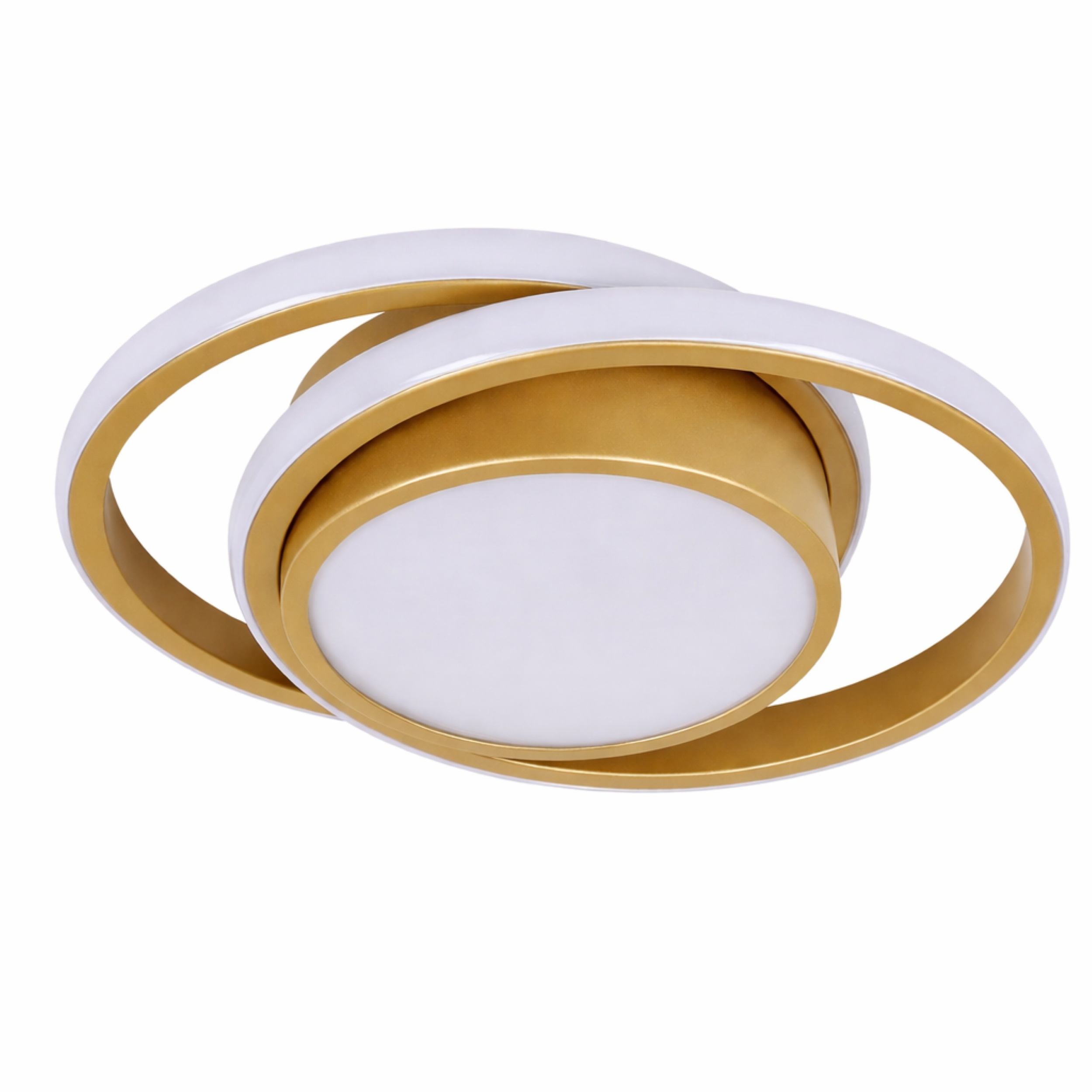 Stropní Svítidlo Stropní Svítidlo Lustr Zlatý Led Loft 3 Barvy Závěsná Neutrální