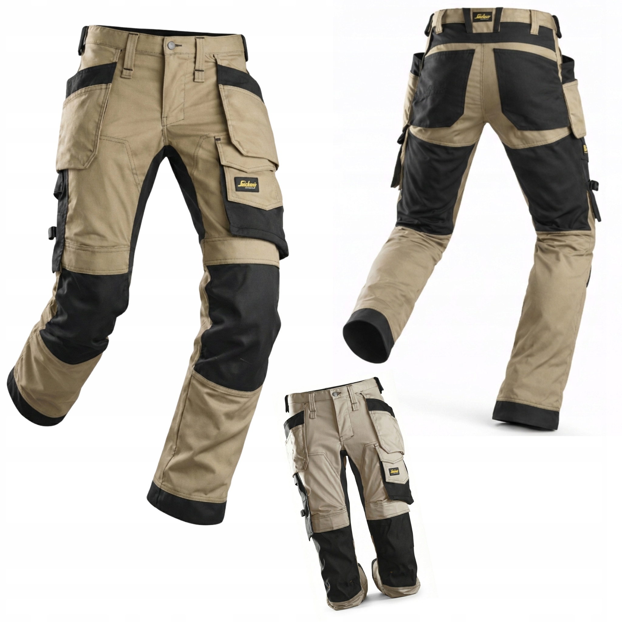 Elastyczne Spodnie Robocze Męskie Snickers AllroundWork 6241 Stretch r.50