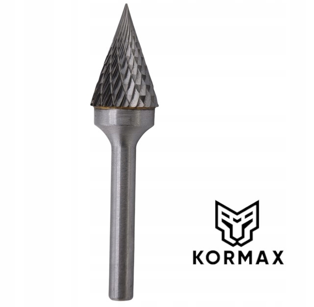 Fréza 16 mm kuželový rotační pilník 16x25x70x6 z karbidu M/skm