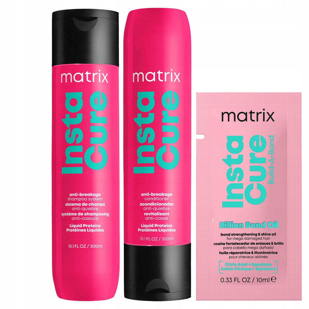 Matrix InstaCure szampon i odżywka do łamliwych włosów