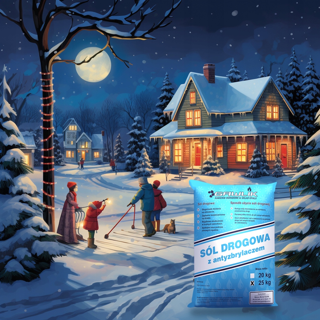 SÓL DROGOWA 25KG AntyLód Lód Śnieg ANTYZBRYLACZ + GRATIS PLAKAT CYFROWY EAN (GTIN) 0119133875581