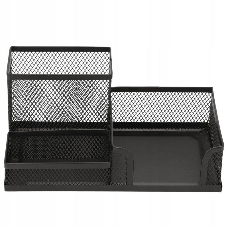 PRZYBORNIK ORGANIZER NA BIURKO METALOWY CZARNY Marka Hexagon